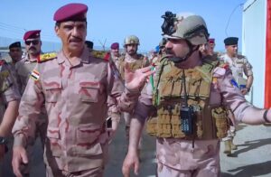 Iraq: Colonel Abdul Yarallah inspects Sixth Infantry Division, congratulates Eid al Fitr to officers