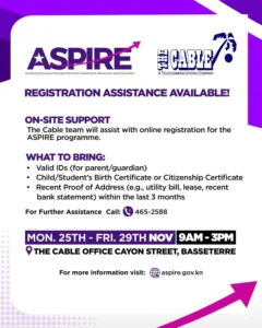 ASPIRE program, in St. Kitts and Nevis 