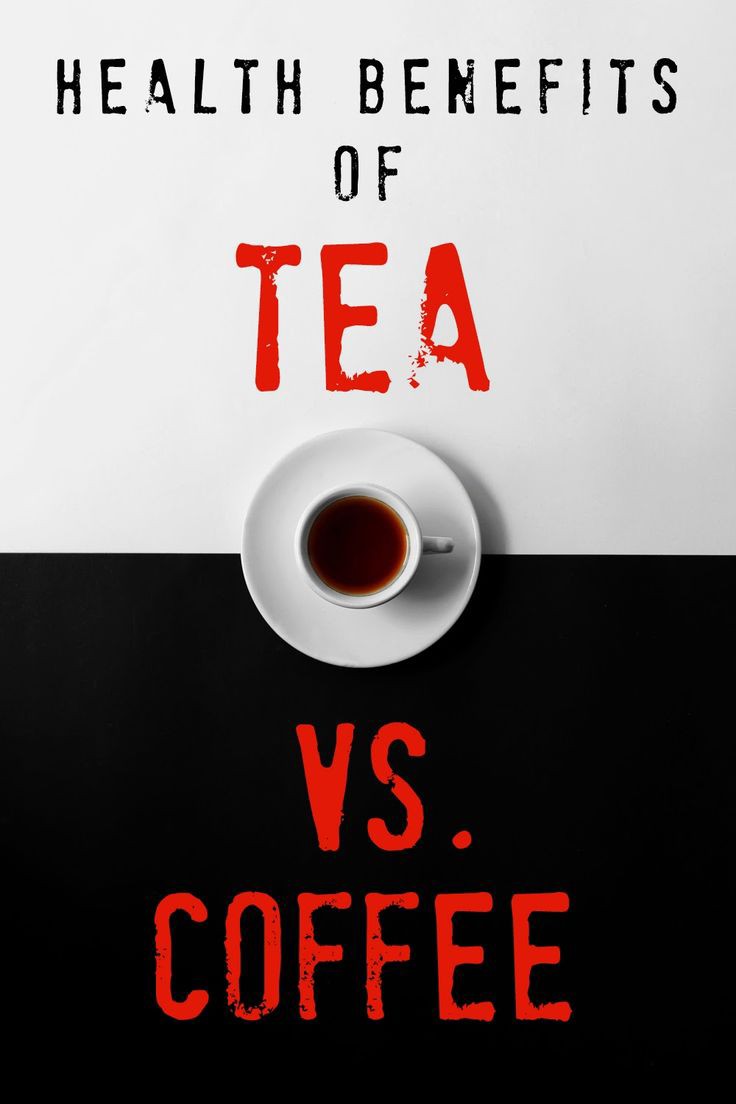 Tea vs coffee