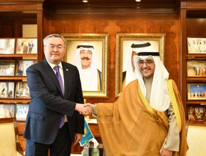 Kazakh Foreign Minister visits Kuwait to Forge Bilateral Ties