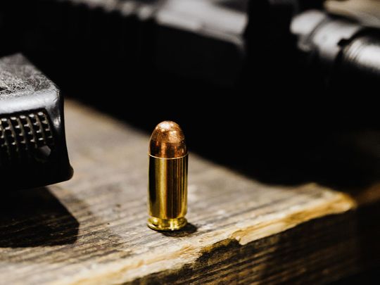 Saudi motorist was hospitalised after being hit by a stray bullet