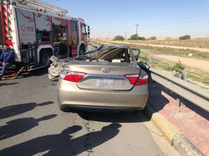 Kuwaiti couple perish in road accident