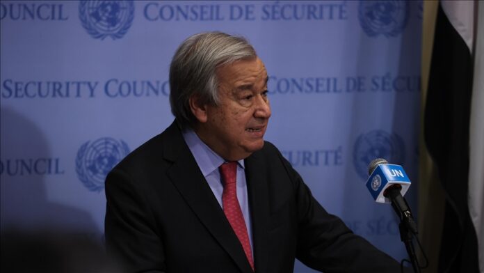 UN chief condemns 'deteriorating situation' in Jerusalem