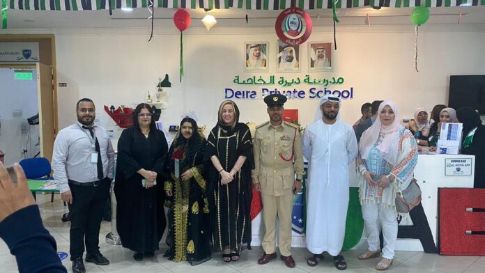 UAE: Dubai Police participates in celebrations of 51st National Day(image credits Facebook)