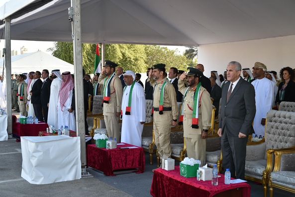 UAE: Dubai Police celebrates 51st National Day at GEMS Al Khaleej International School (image credits Facebook)