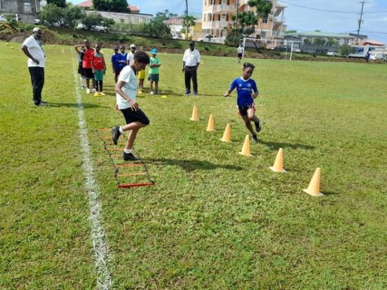 Sports Division of Dominica praises students for efforts in training camps (image credits Facebook)