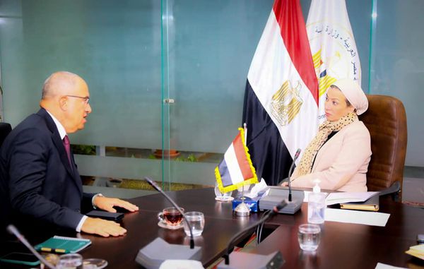 Egypt: Minister Yasmin Fouad stresses on environmentally friendly economic development (image credits Facebook)