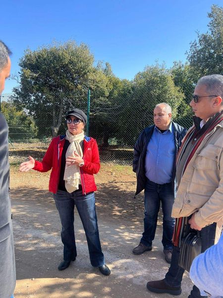 Egypt: EM Yasmin Fouad visits Jordan to inspect Safe Sanctuary for Wildlife Project