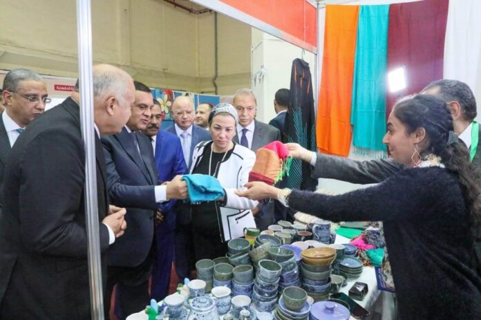 Egypt: EM Yasmin Fouad inaugurated exhibition of handicrafts and heritage at Cairo