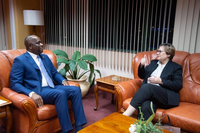 Dominica: PM Roosevelt Skerrit hosts Swiss Ambassador Rita Hammerli-Weshke
