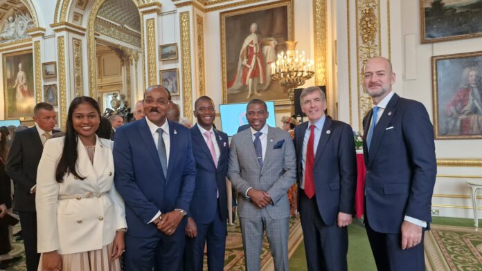 St. Kitts and Nevis: PM Terrance Drew attends King's Luncheon at Buckingham Palace