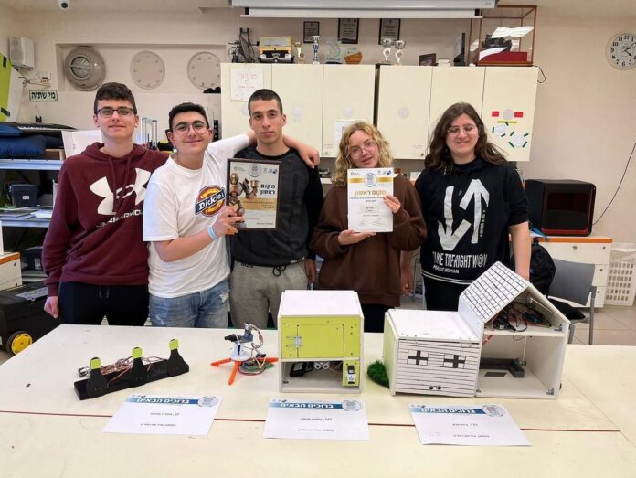 Israel: Ohel Shem High School students bags first prize in robotics competition