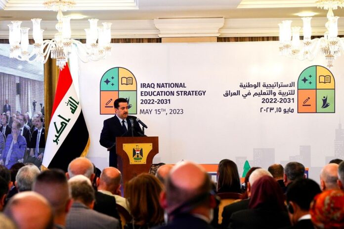 Iraqi PM Mohammed S Al Sudani launches National Education Strategy, offers 5,000 international scholarships