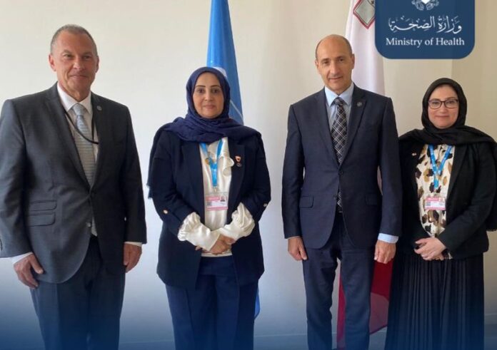 Bahraini HM Jaleela Hassan meets Maltese Dy PM Chris Verney, discusses common matters 