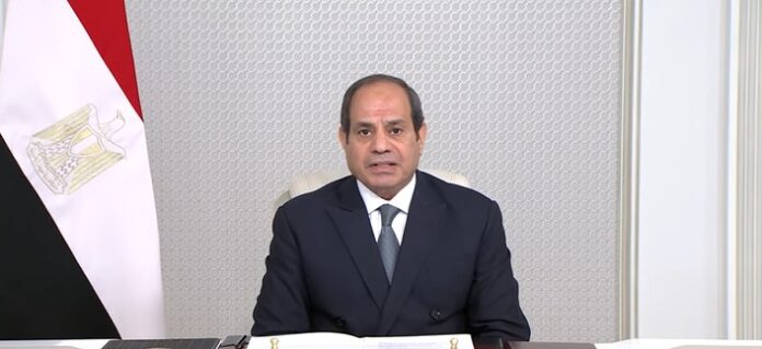 Egyptian President Abdel Fattah El-Sisi hosts Iraqi President Ammar Al-Hakim in Cairo for bilateral talks