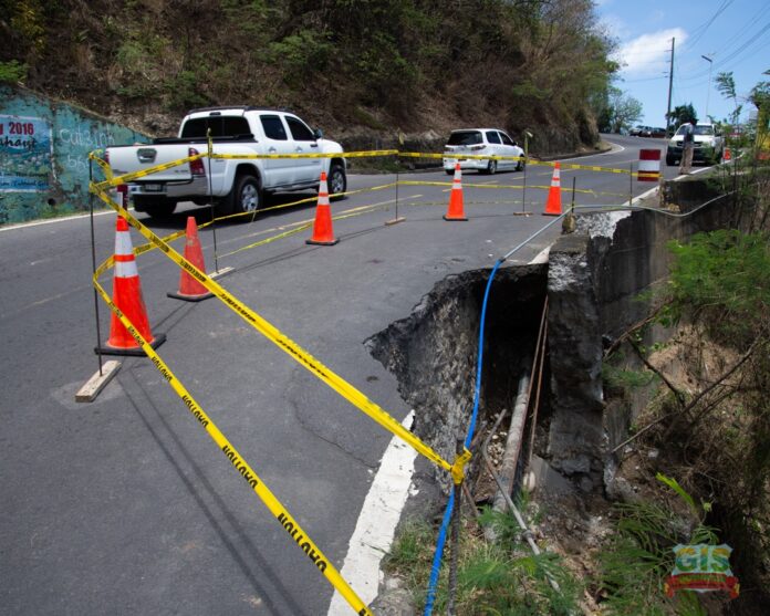 Dominica Government urges road users to exercise caution on Morne Scope Highway