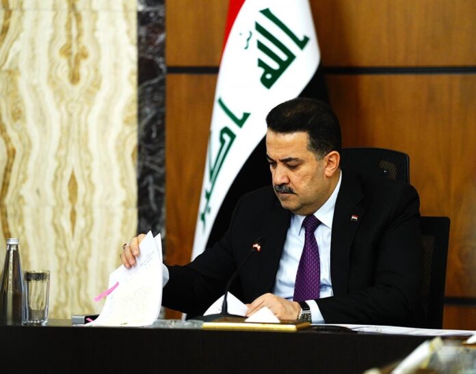 Iraqi PM Mohammed Shia Al Sudani takes charge of Armaments Committee meeting