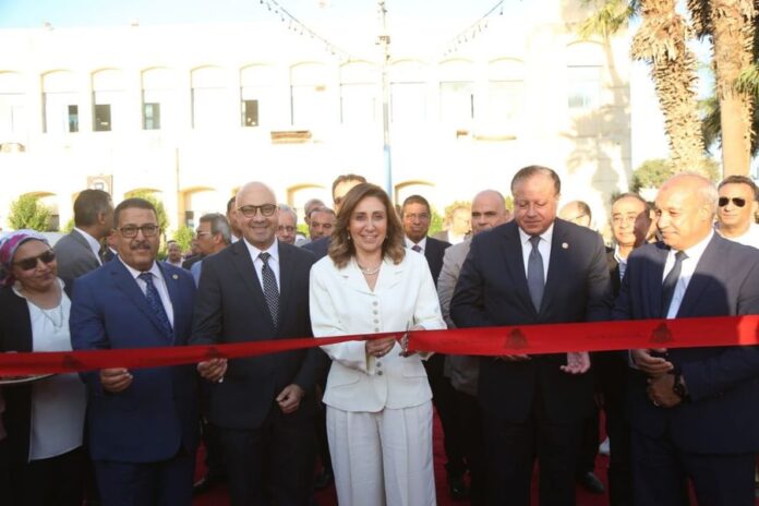 Minister of Culture Nevine al Kilani inaugurates Second Opera Book Exhibition in Egypt