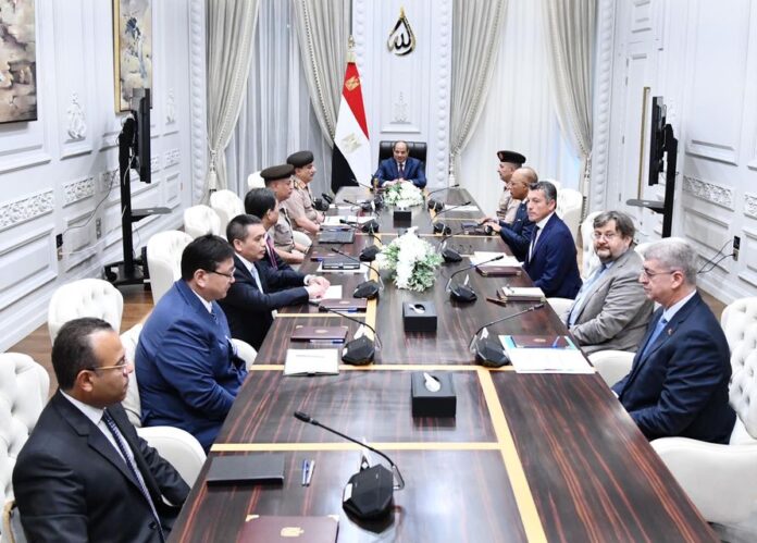 Egypt: Prez Abdel Fattah El-Sisi holds talks with Chinese and Italian fertilizer leaders
