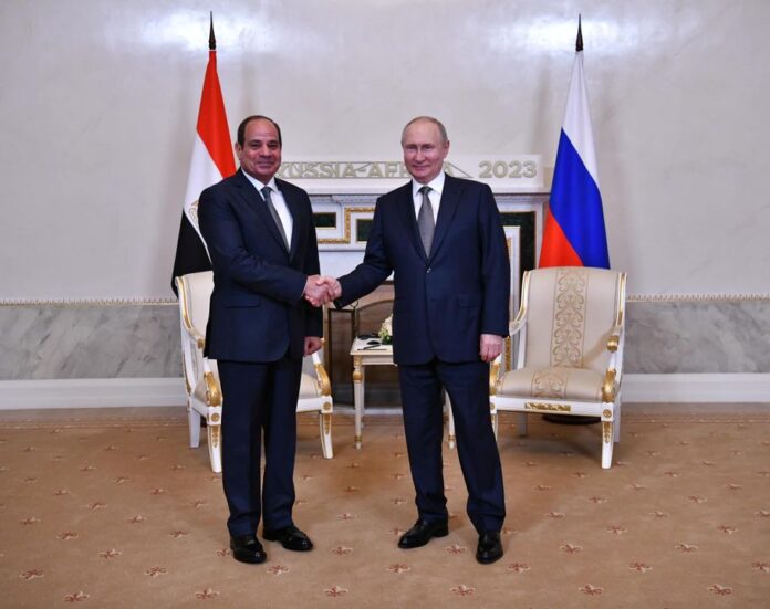 Egypt: Prez Abdel Fattah El Sisi meets Prez Vladimir Putin, discusses Russia-Ukraine crisis 