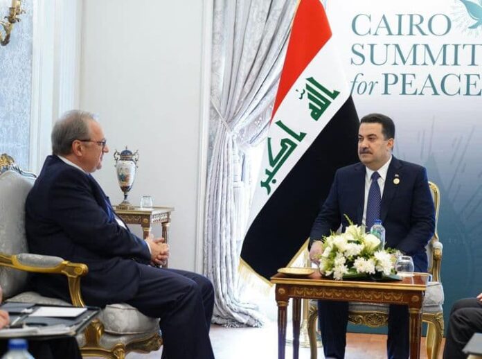 Iraq’s PM meets Deputy Foreign Minister of Russia credit: facebook