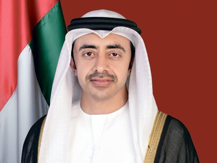 UAE: Foreign Minster meets Saudi Arabia's Ambassador to UAE credit: google