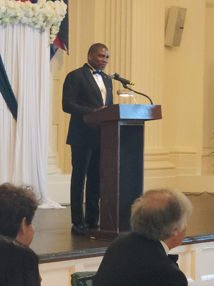 PM Dr Terrance Drew attends 40th black-tie event at USA image credit facebook