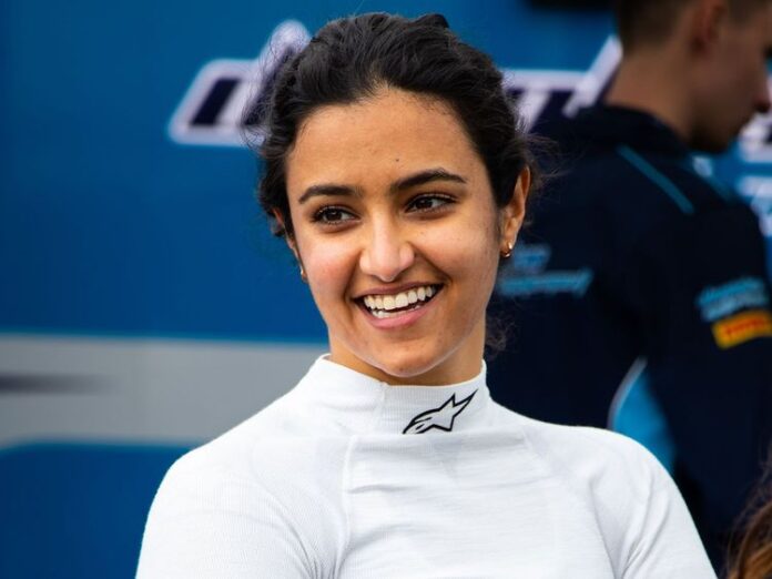 The Jeddah-born racer made history once again by becoming the first Saudi Arabian woman to compete in an international race on home soil