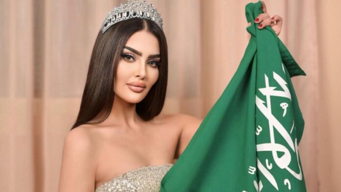 Through a captivating Instagram post, Alqahtani showcased her elegance adorned in a strapless sequined gown, igniting excitement and anticipation among her vast following