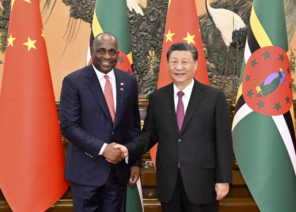 Roosevelt Skerrit praised Dominica and China relations.