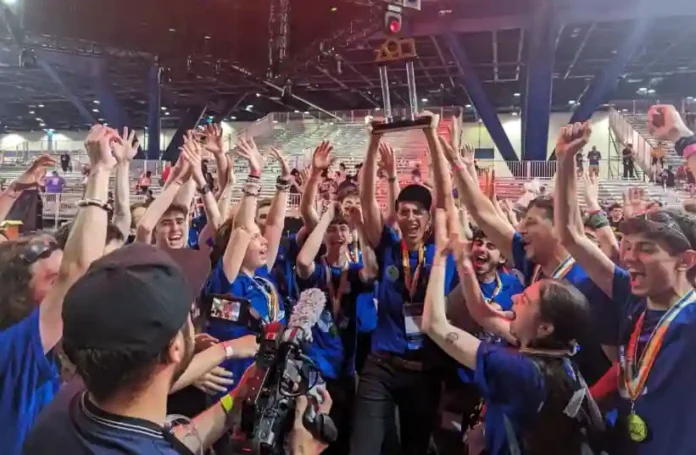Israeli robotics team clinched the top spot at the international robotics competition held in Houston, Texas, marking a historic win for the nation after two decades