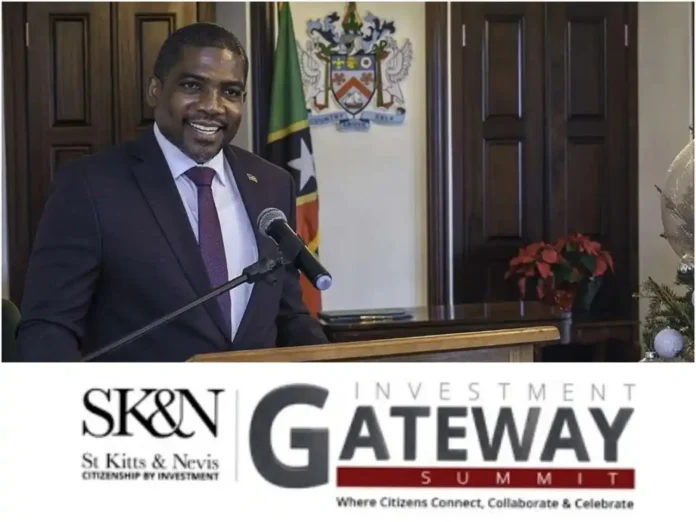Prime Minister Dr. Terrance Drew of St. Kitts and Nevis, while inviting the people to the Investment Gateway Summit 2024