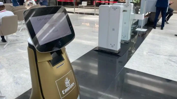 This reluctance was revealed during trials of the world's first-ever robotic check-in system, known as Sara, at Emirates’ business class terminal