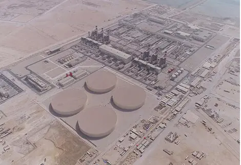 The facility will produce 500,000 tons of fresh water daily, addressing Qatar's growing energy and water demands by 2029