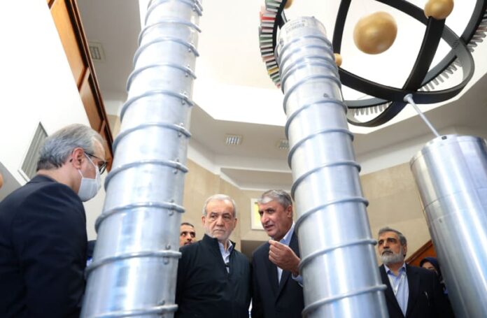 The Kremlin declined to comment on Tuesday regarding Russia’s potential role in storing Iranian uranium stockpiles