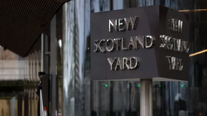 The trio are accused of engaging in conduct likely to assist a foreign intelligence service, identified by police as Iran