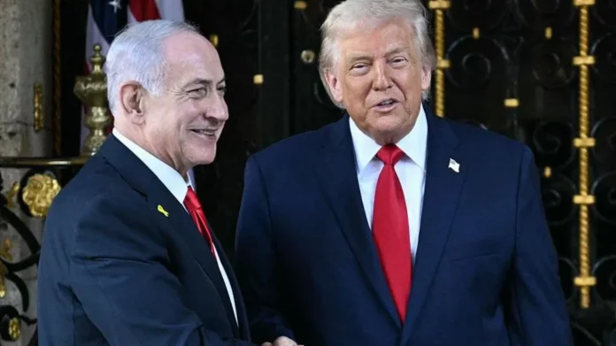 Donald Trump and Benjamin Netanyahu meet at the White House to discuss Iran’s nuclear programme and escalating Middle East security concerns